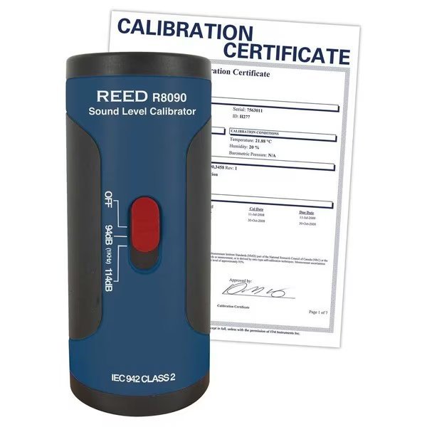 R8090-NIST Sound Level Calibrator, , Reed Instruments, Mfr#: R8090-NIST